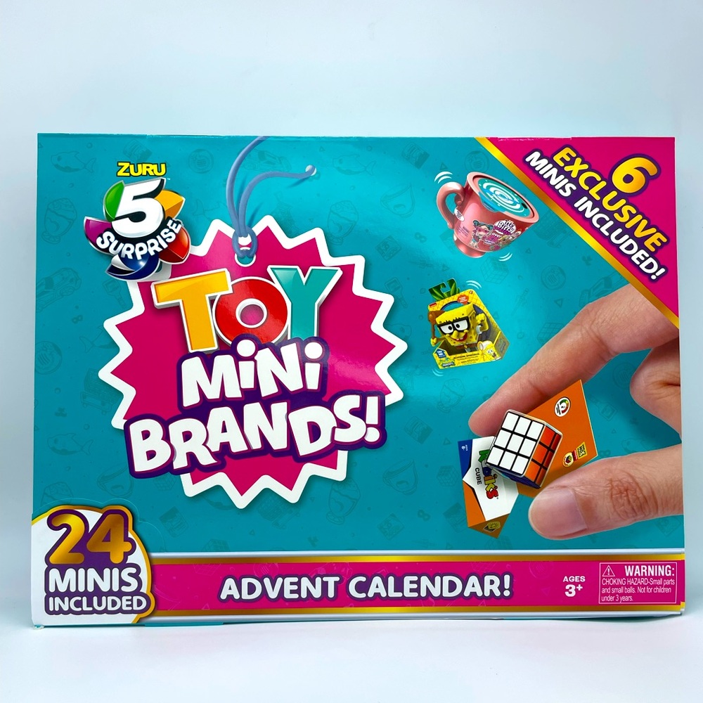 Zuru 5 Surprise TOY MINI BRANDS Advent Calendar 24 minis toys with Exclusives